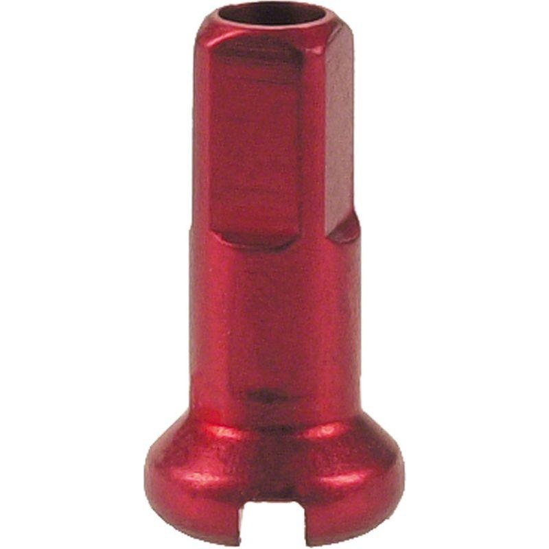 DT Swiss Standard Spoke Nipples – Aluminum 2.0 x 12mm Red Box of 100