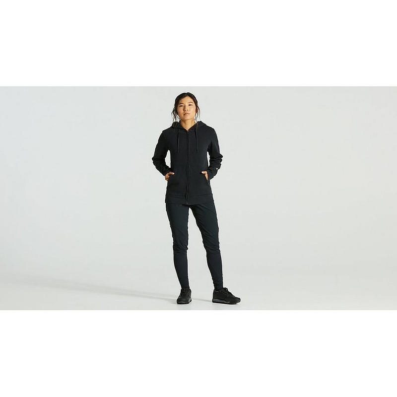 Specialized legacy zip-up hoodie wmn black xxl