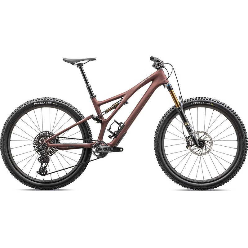 2024 Specialized Stumpjumper pro bike satin rusted red / dove grey s5