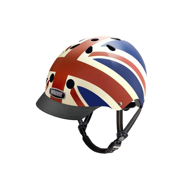 Nutcase Union Jack Street Urban Helmet – Red-White-Blue