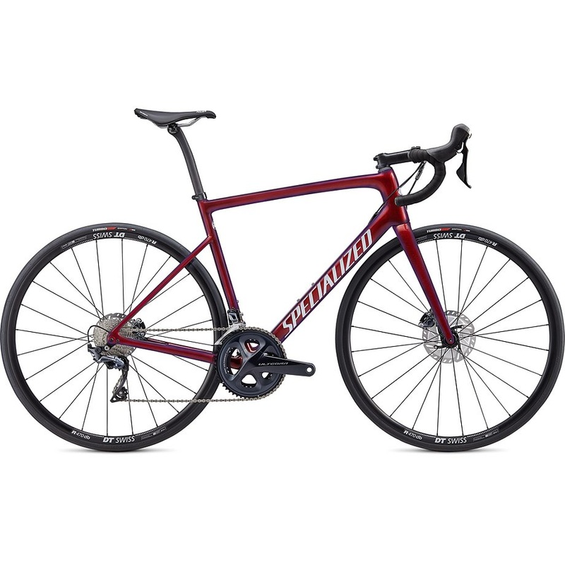 Specialized tarmac sl6 comp disc gloss cast berry/metallic crimson/dove grey 49
