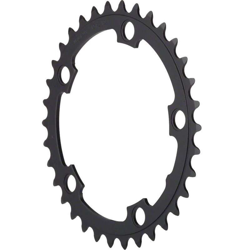 Full Speed Ahead Pro Road Chainring 34t 110 BCD 10/11-Speed Aluminum N11 Black