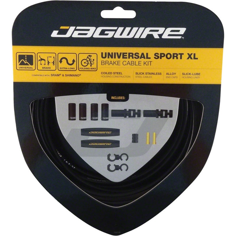 Jagwire Universal Sport Brake XL Kit Black