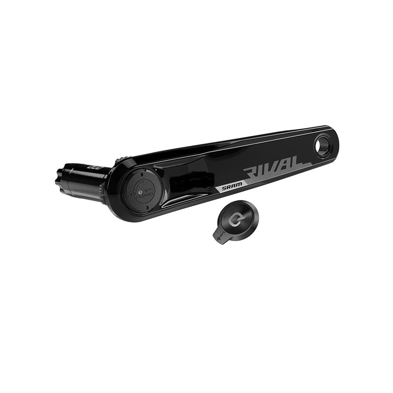 Rival AXS Wide Power Meter Left Crank Arm Spindle Upgrade Kit – 160mm DUB Spindle Interface BLK D1