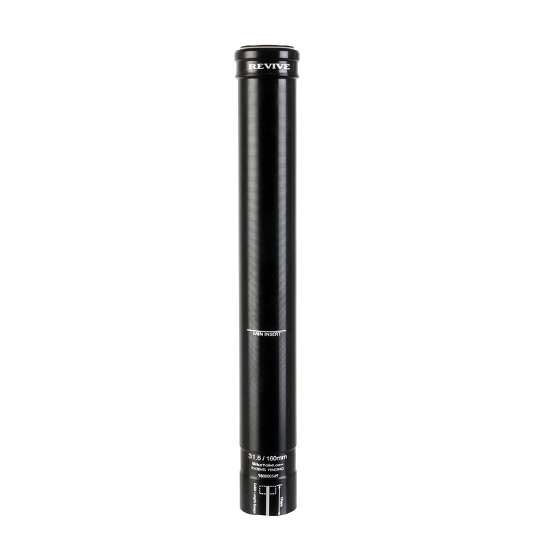 Bike Yoke Revive Lower Tube Unit 31.6/160mm – Black