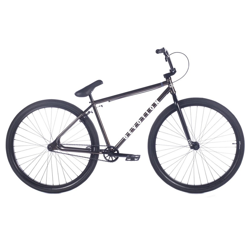 Cult Devotion 29″ BMX Freestyle Bike-Black Chrome