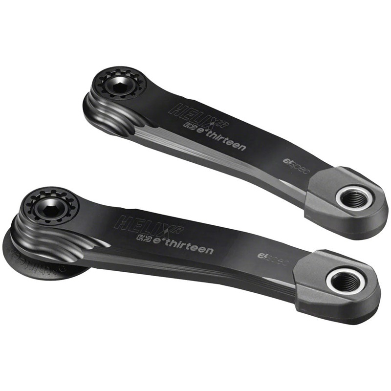 e*thirteen Helix Race Alloy e*spec Crank Arm Set – for Specialized M30 SL1.1, 14mm Offset, 160mm, with Self Extractor,