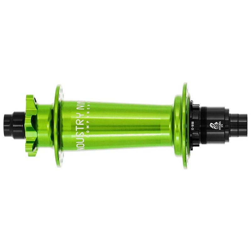Industry Nine Hydra Classic Rear Hub – 12 x 148mm 6-Bolt XD Lime 32H