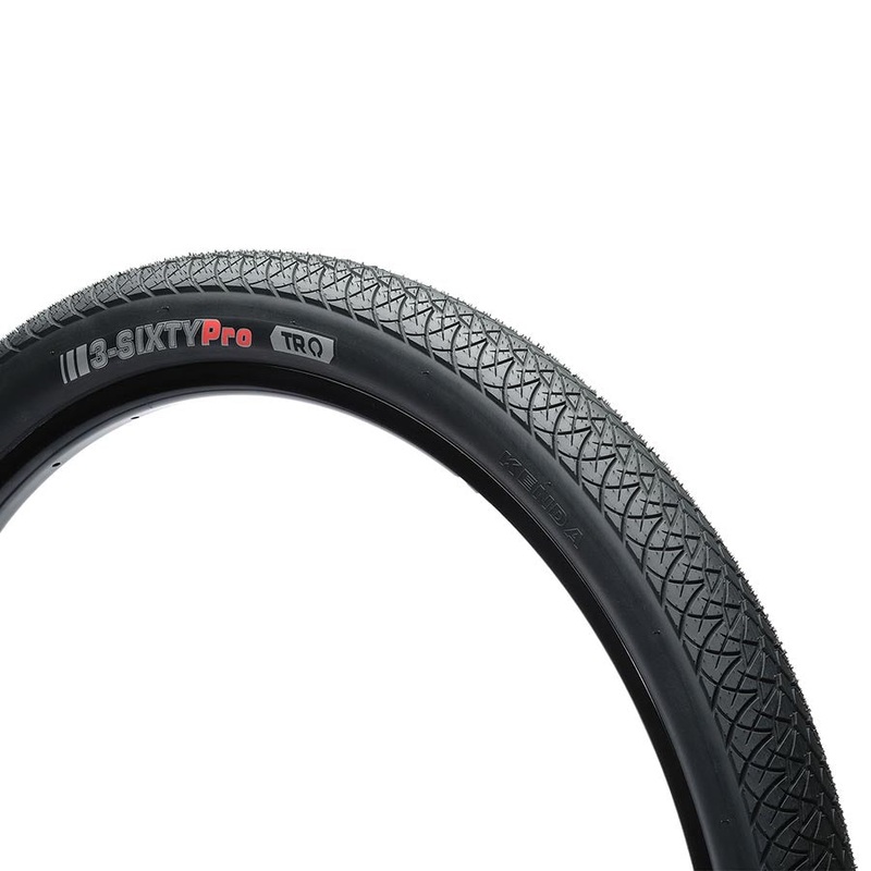 Kenda 3-Sixty Pro Tire 26×2.25 Folding Tubeless Ready Single-Black TR 120TPI Black