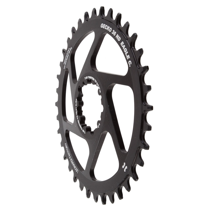 Leonardi Gecko Boost Direct Mount Ring 34T – Black