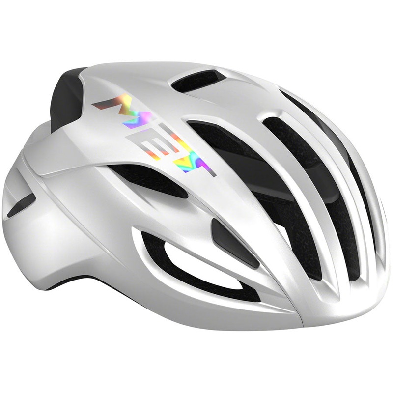 MET Rivale MIPS Helmet – White Holographic Glossy Medium
