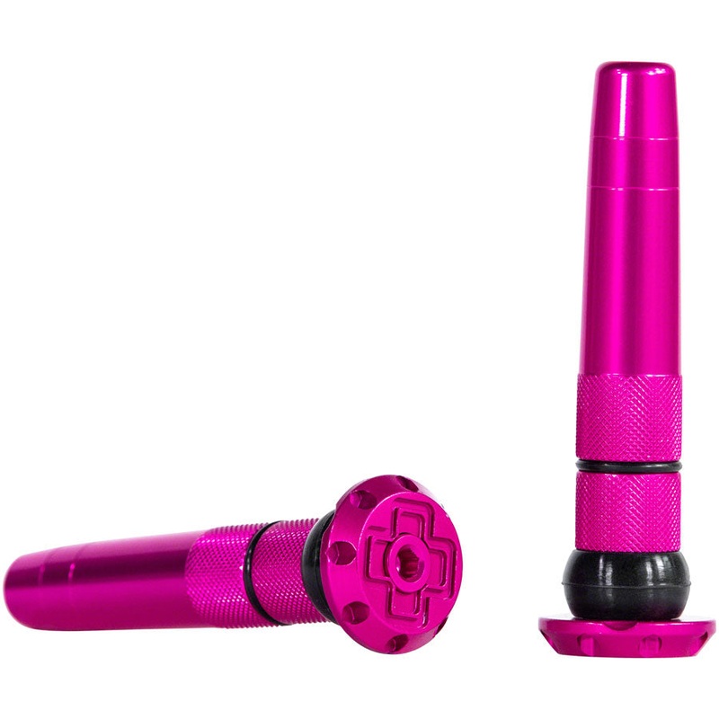 Stealth Tubeless Puncture Plugs Tire Repair Kit – Bar-End Mount Pink Pair