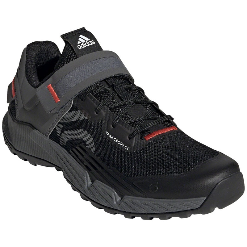 Five Ten Trailcross Mountain Clipless Shoes – Womens Core BLK/Gray Three/Red 5.5