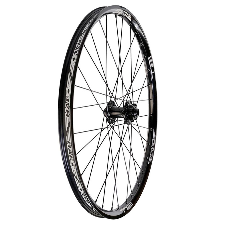 Halo T2 26″ Front Wheel 32h Black