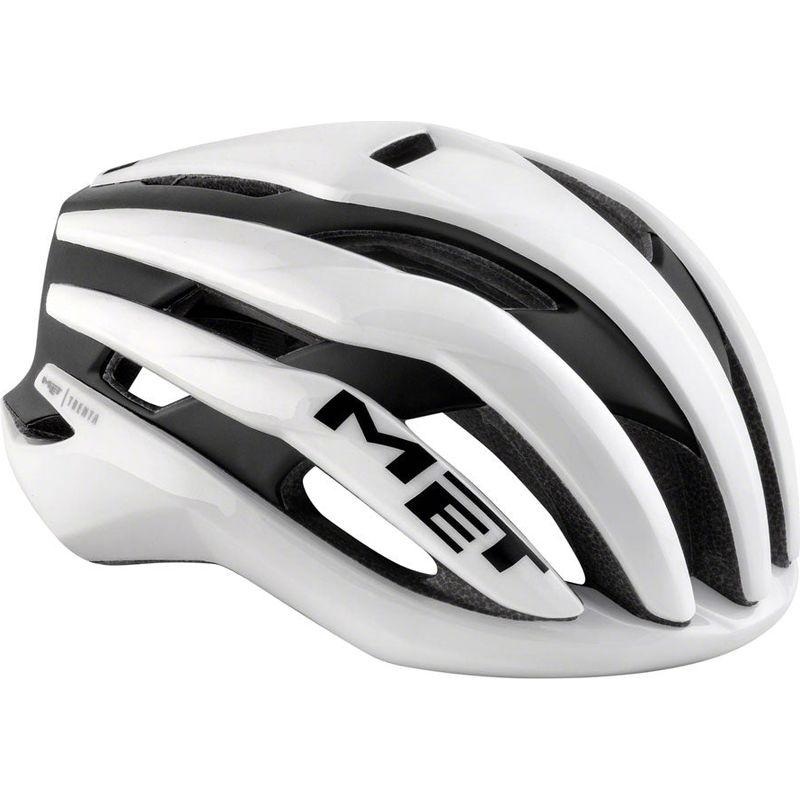 MET Trenta MIPS Helmet – White/Black Matte/Glossy Small