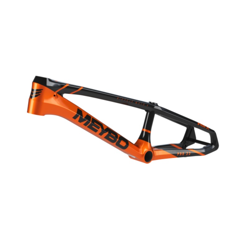 Meybo HSX Carbon BMX Race Frame-Black/Orange