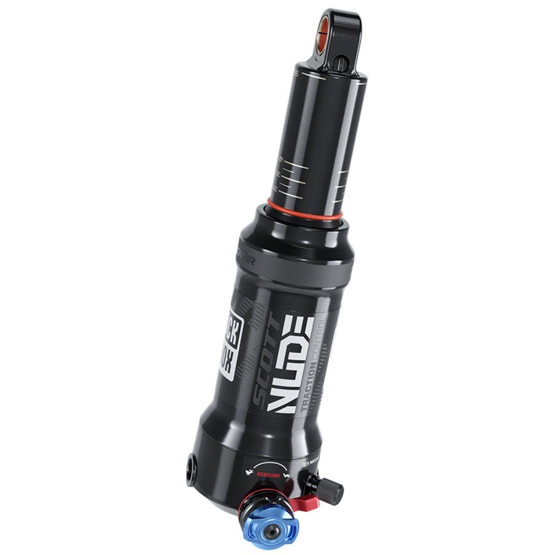 RockShox Deluxe Nude RLC3 Rear Shock – 205 x 65mm, DebonAir, 2 Tokens, #0 Sealhead, Medium Reb/Comp, 430lb L/O Force,