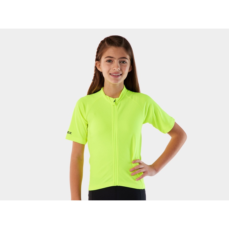 Jersey Trek Solstice Youth Large Radioactive Yellow