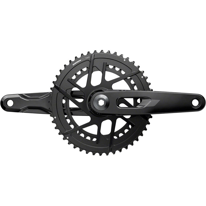 SRAM Rival Crankset – 172.5mm 12-Speed 46/33t 8-Bolt Direct Mount DUB Spindle BLK E1
