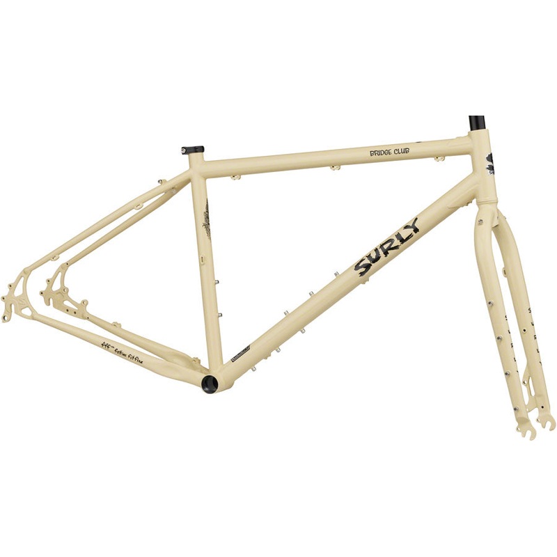 Surly Bridge Club Frameset – 27.5″/700c Steel Whipped Butter X-Large