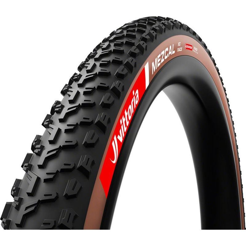 Vittoria Mezcal XC Race Tire – 29 x 2.25 Tubeless Folding Brown Graphene Silica G2.0