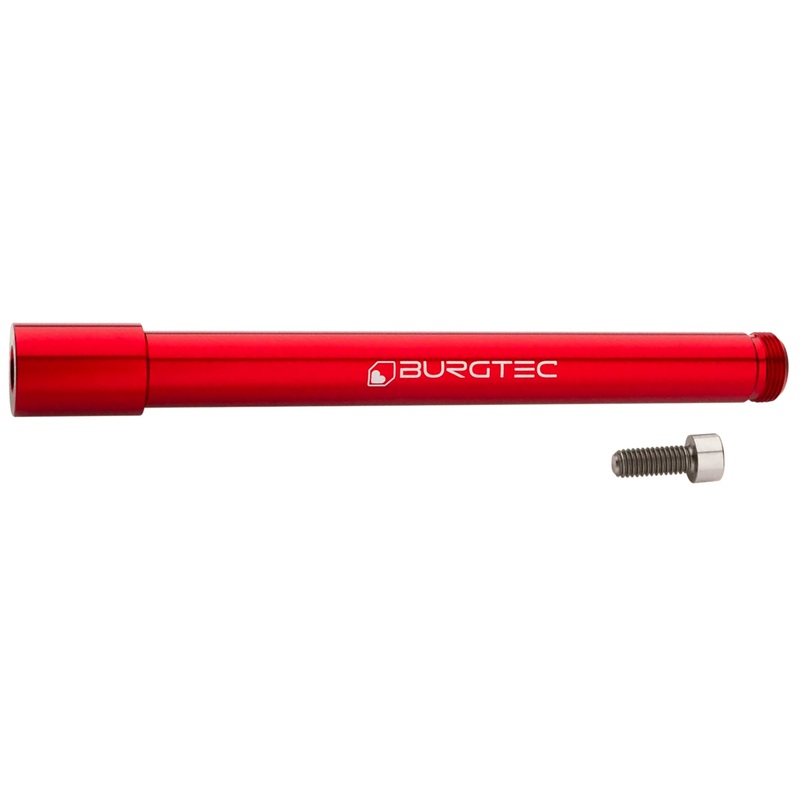 Burgtec hlins Boost Fork Axle – Race Red