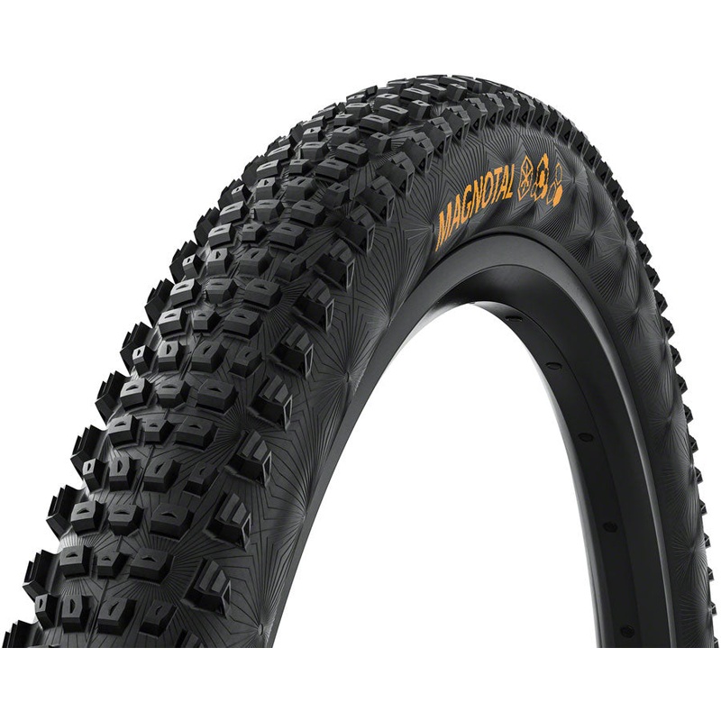 Continental Magnotal Tire – 27.5 x 2.40 Tubeless Folding BLK Soft Trail Casing E25