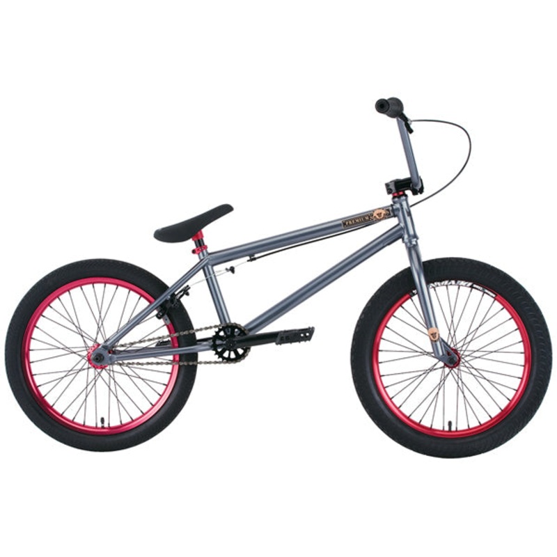 Premium Solo Plus BMX Bike-21″TT-Signature Charcoal Gray