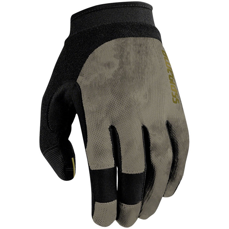 Bluegrass React Gloves – Gray Full Finger X-Small