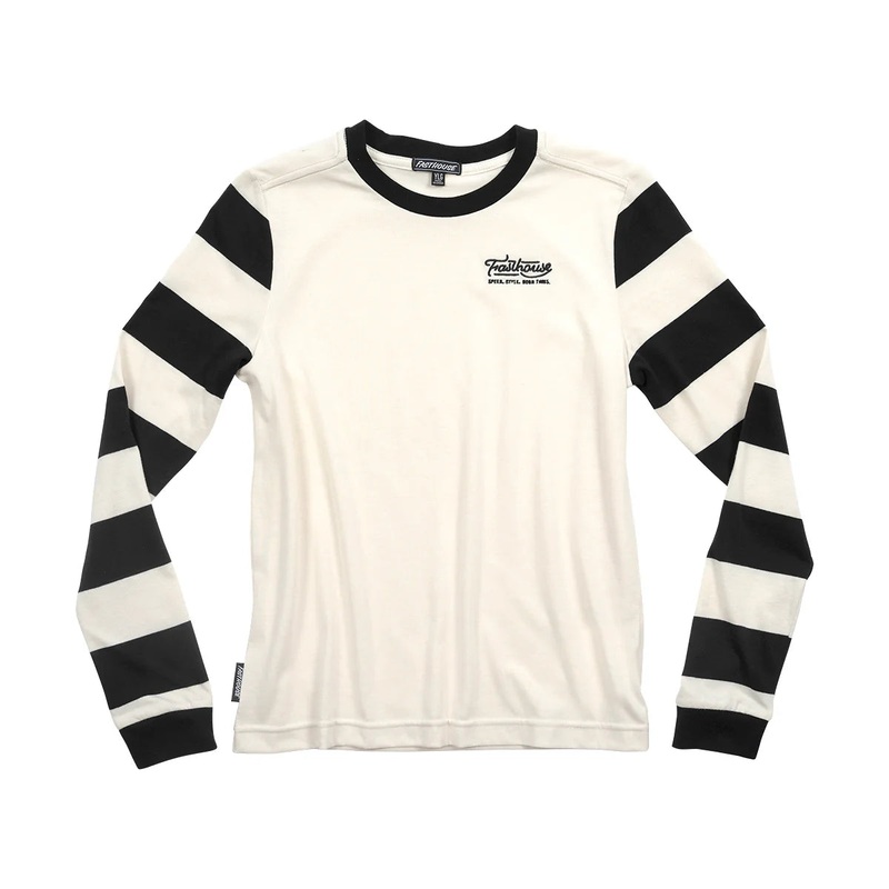 Fasthouse Jailbreak Stripe Long Sleeve Tee – Youth – Natural