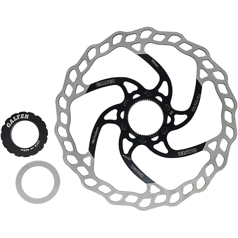 Galfer MTB Disc Brake Rotor – 180mm, Centerlock, 1.8mm