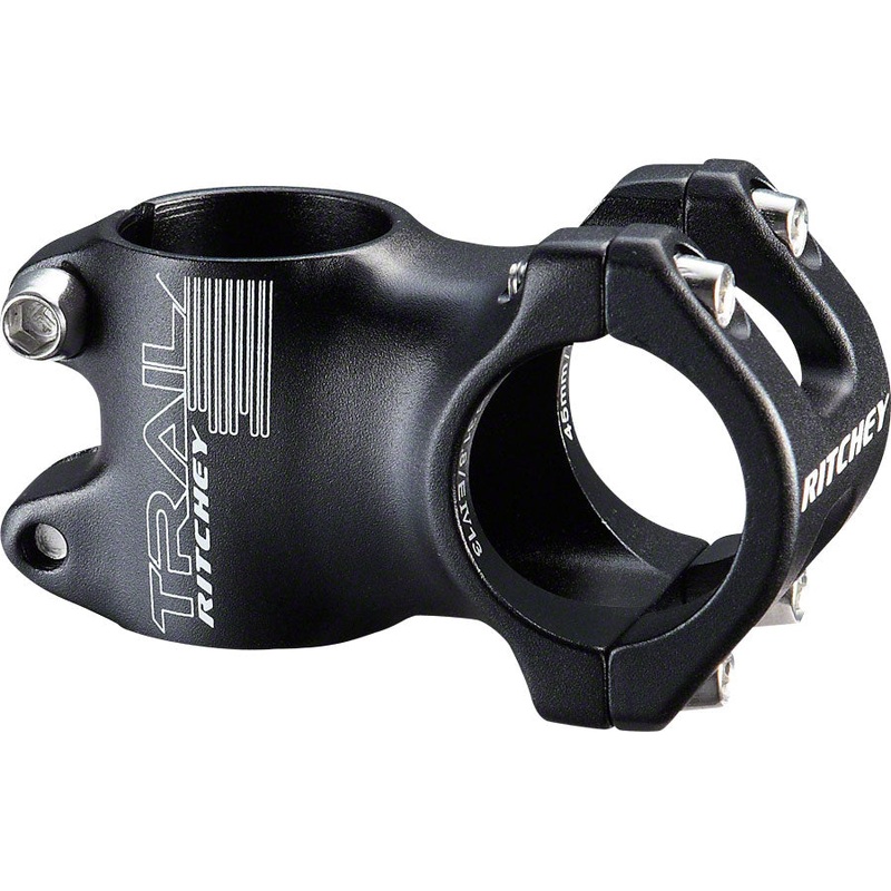 Ritchey Trail Stem – 80mm 31.8 Clamp +/-0 1 1/8″ Alloy Black