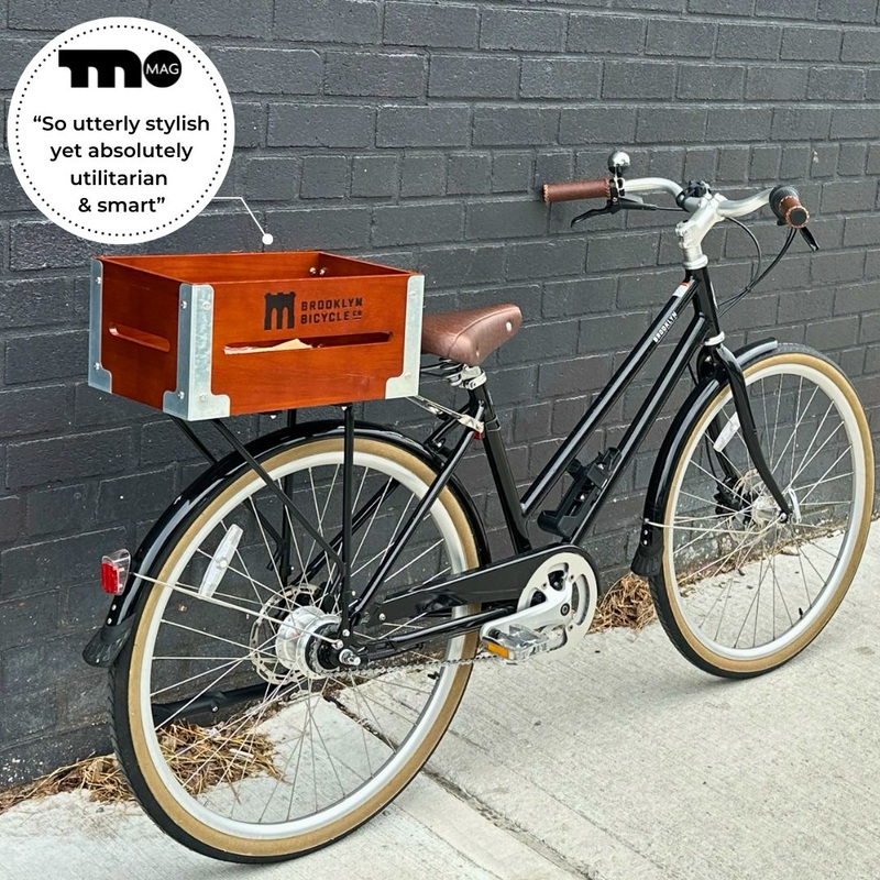 Wooden Rear Bike Crate