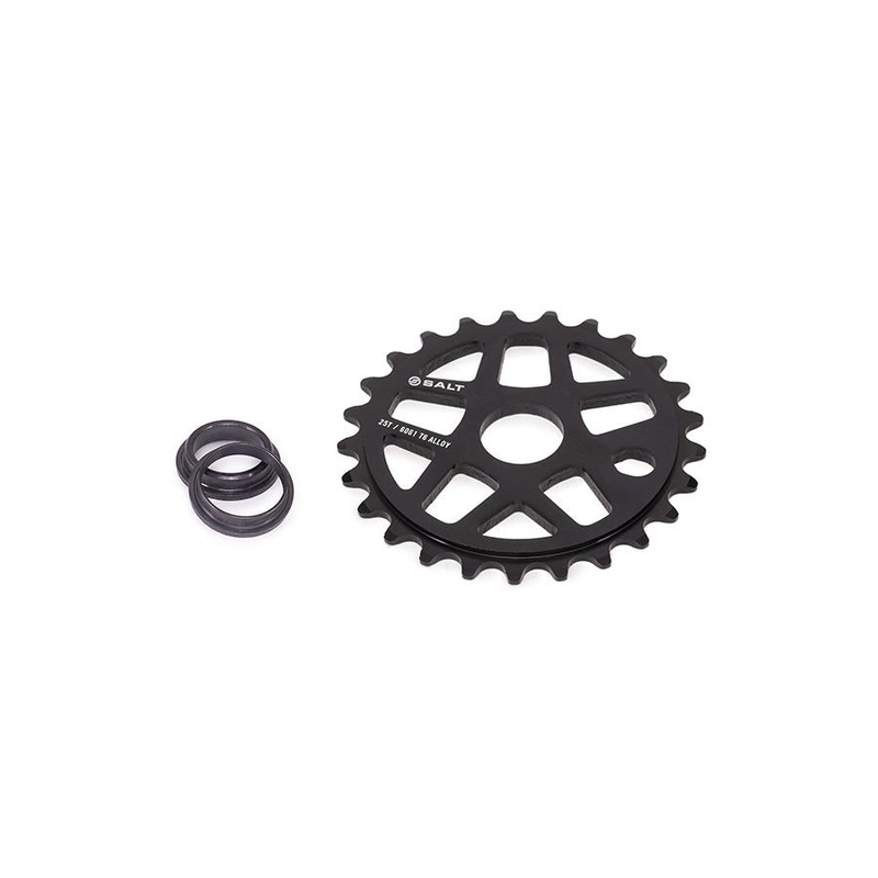 Gateway Chainring Teeth: 25 6061-T6 Aluminum Black