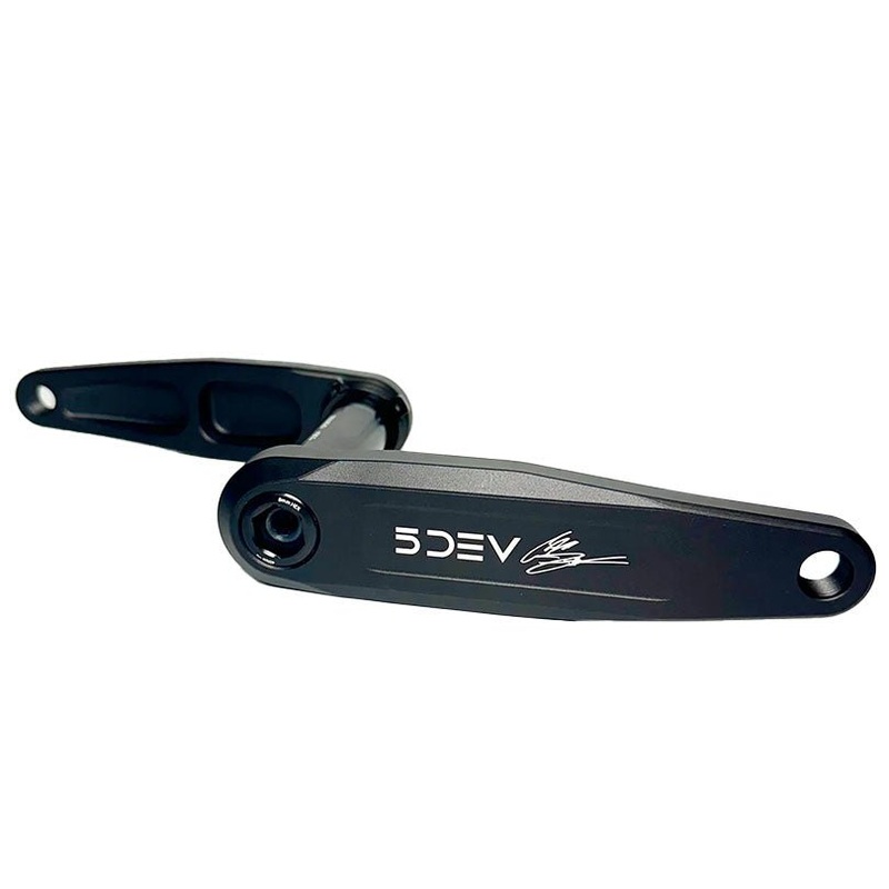 5DEV Cam Zink Signature DH/Freeride Cranks – 155mm / DUB Spindle – Black