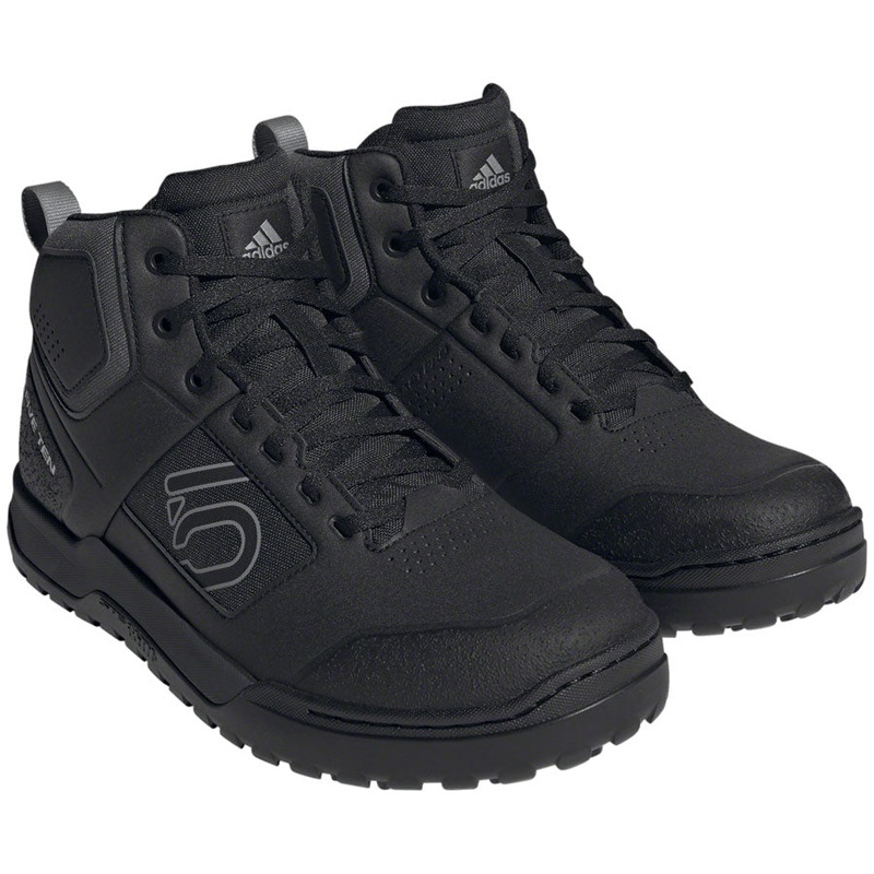 Five Ten Impact Pro Mid Flat Shoes – Mens Core Black/Gray Three/Gray Six 8