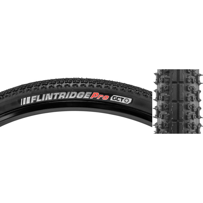 Flintridge Pro Tire – 650b x 45 Tubeless Folding Black 120tpi GCT