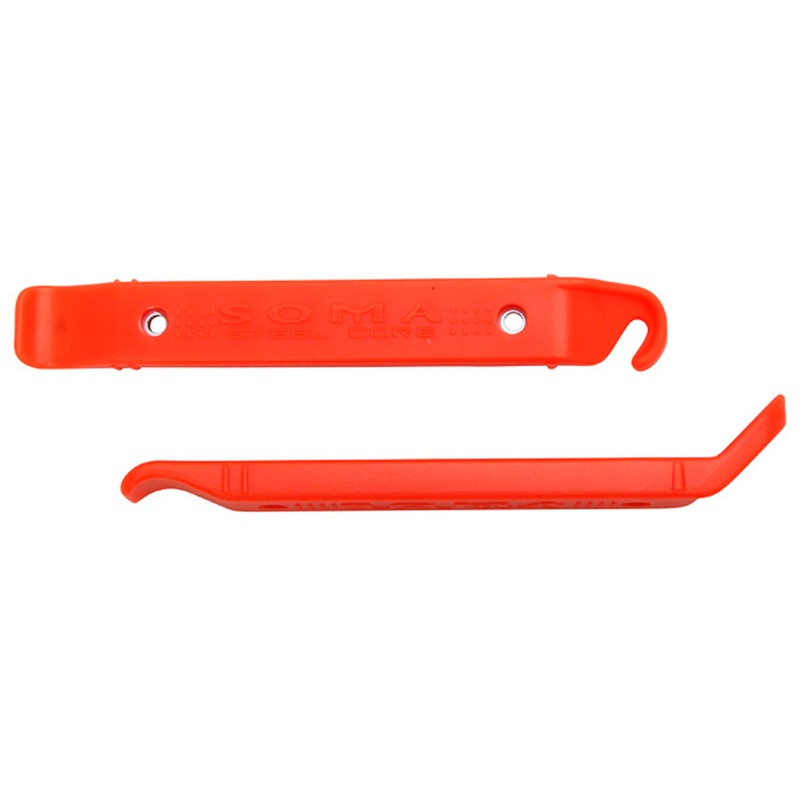 Soma Steel Core Tire Levers Pair – Neon Orange