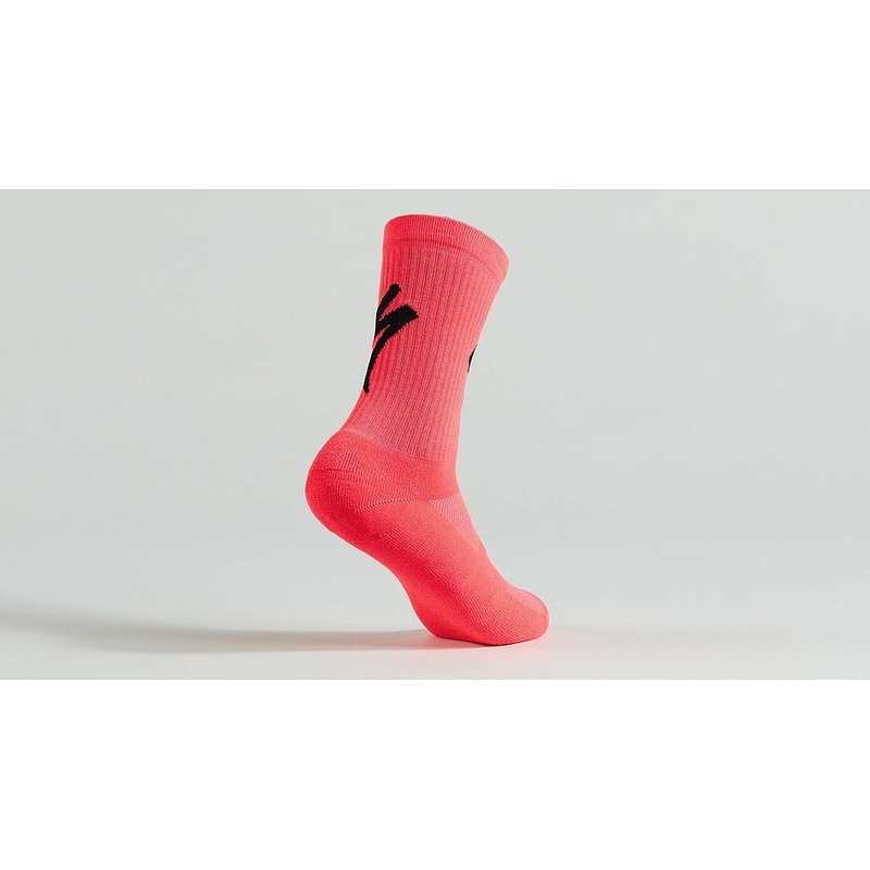 Specialized techno mtb tall logo sock imperial red s