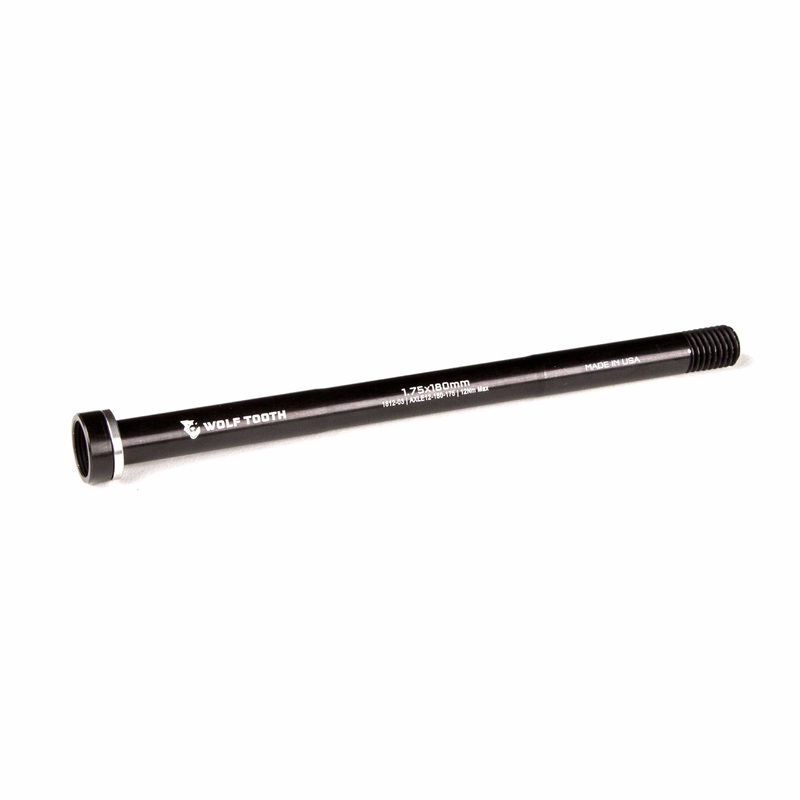 Wolf Tooth Rear Thru Axle 1.75 x 180mm Steel Washer Reduces Friction on Dropout