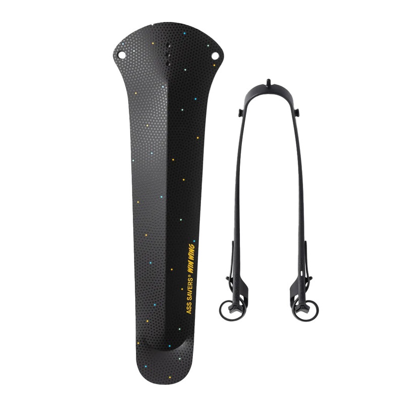 Premium Ass Savers Win Wing 2 Road Bike Fender Collection  Recycled Material, Tool-Free Installation, Durable Waterproof Design, Versatile Compatibility
