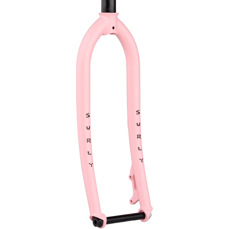 Surly Lowside Fork – 26/27.5″ 15x110mm Thru-Axle 1-1/8″ Straight Steerer Steel New Pig Smell