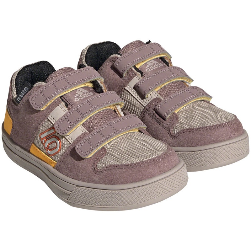 Five Ten Freerider VCS Flat Shoes – Kids Wonder Taupe/Gray One/Solar Gold 13