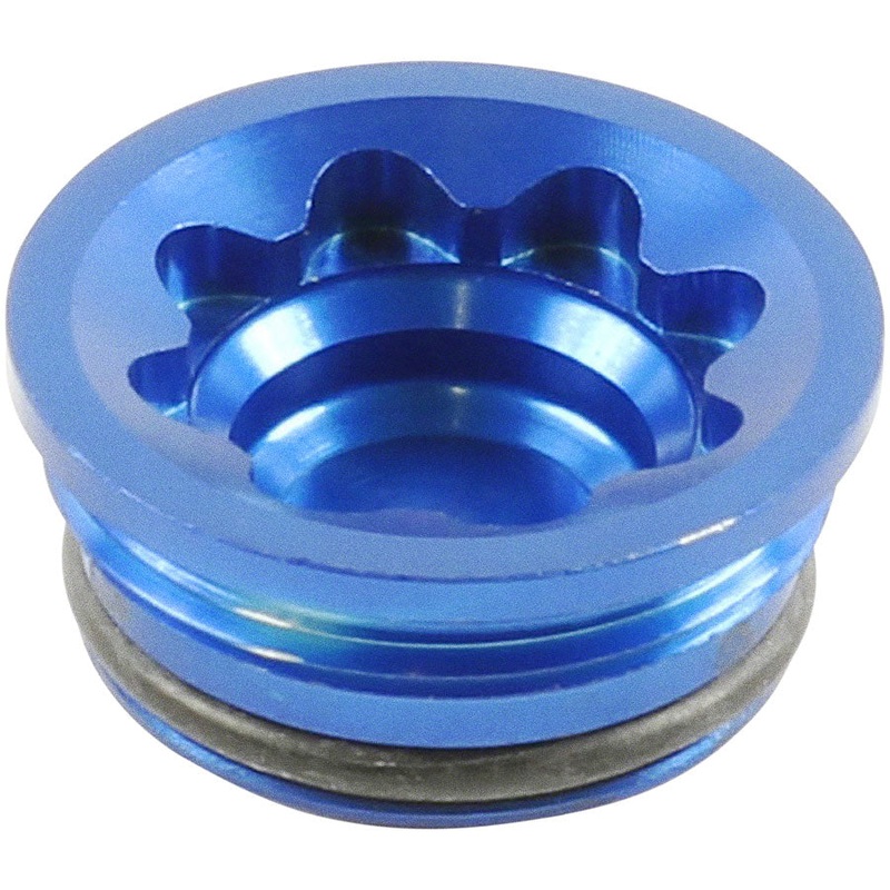Hope V4 Large Disc Brake Caliper Bore Cap – Blue