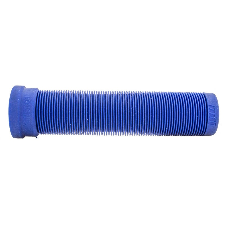 ODI Flangeless Longneck SS BMX Grips – Bright Blue – USA Made