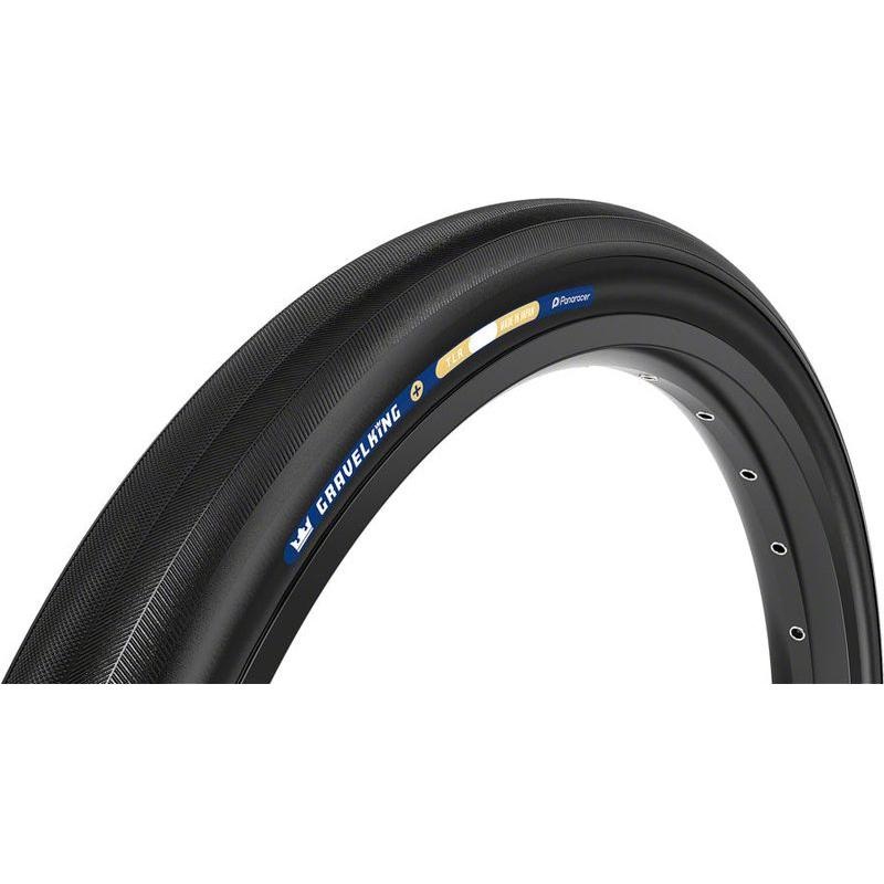 Panaracer GravelKing Slick Plus Tire – 700 x 35 Tubeless Folding Black