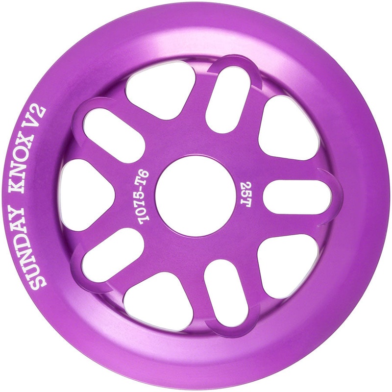 Sunday Knox V2 Sprocket – 25t Anodized Purple