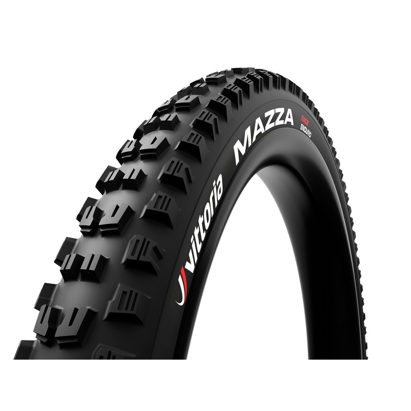 Vittoria Mazza Race Tire – 29 x 2.4  Tubeless 2PLY Folding BLK Enduro 1C G2.0