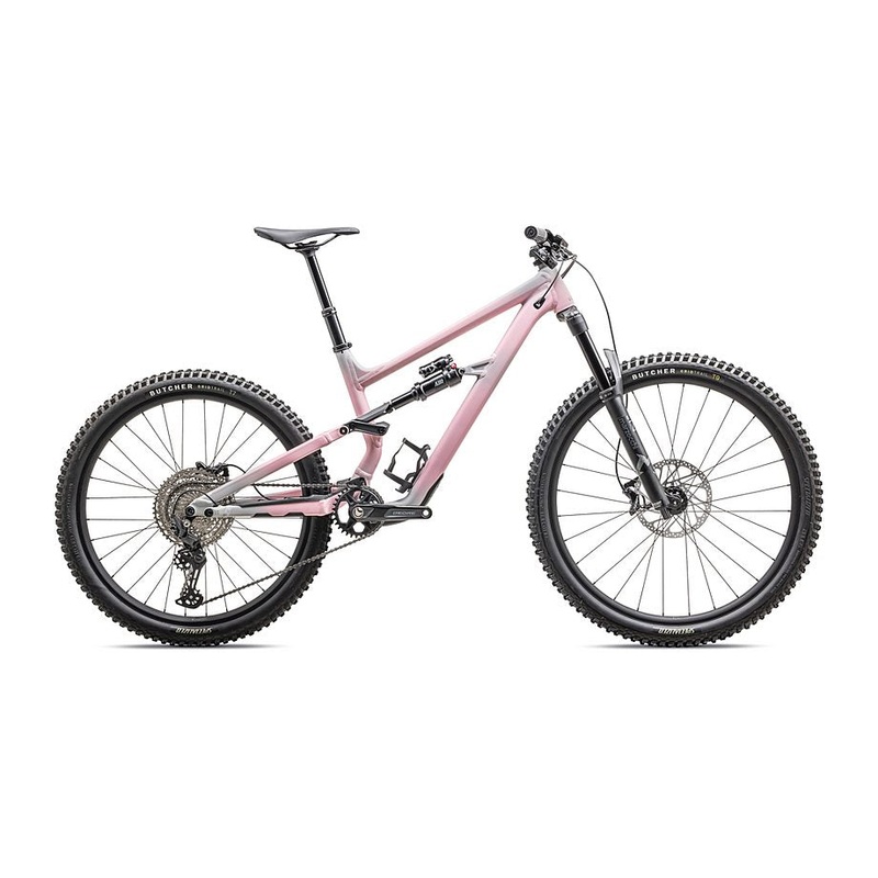 2025 Specialized status 140 2 bike satin cool grey / desert rose / black s4
