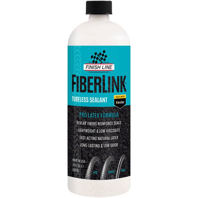Finish Line FiberLink Tubeless Tire Sealant – 32oz, Pour